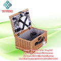 Willow Wicker Basket Picnic Storage Basket Gift Basket 4