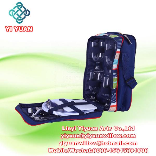  Polyester Picnic Backpack with Tableware 5