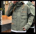 Top Korean hooded men's camouflage youth