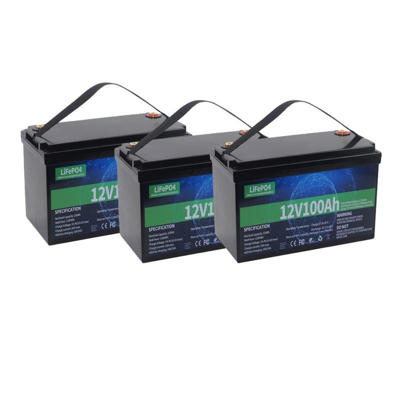 LiFePO4 RV Campervan battery pack lithium ion battery 12V100AH