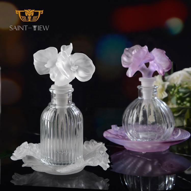 SAINT-VIEW Crystal Art 2021 New Nordic Style Orhcid Flower Wedding Party Decor C 4