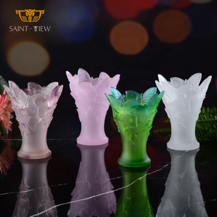 SAINT-VIEW Crystal Vase Manufactures Ramadan Mubkhar Backoor Gift Set Coffee 4