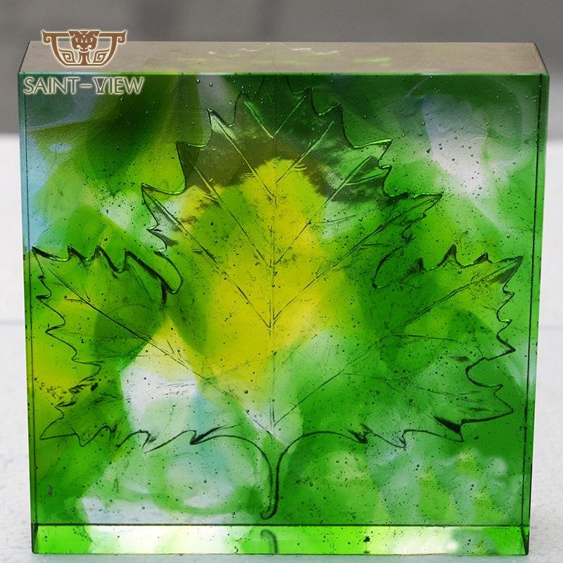 Accept Custom Order Casting Colored Crystal Screen For Famous Painting 5