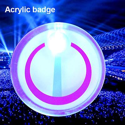 LED Acrylic badge 3