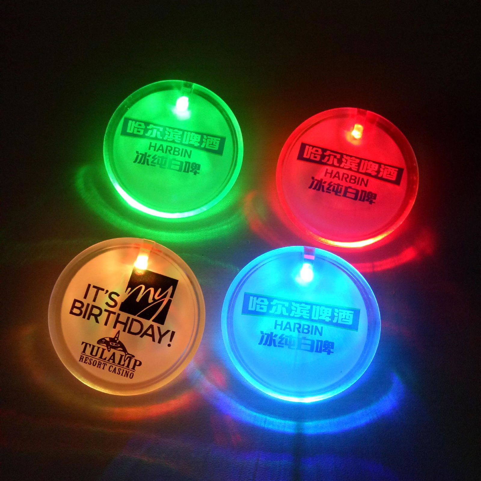 LED Acrylic badge 5