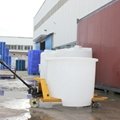 厂家直供重庆300升塑料叉车圆桶 食品周转叉车桶 5