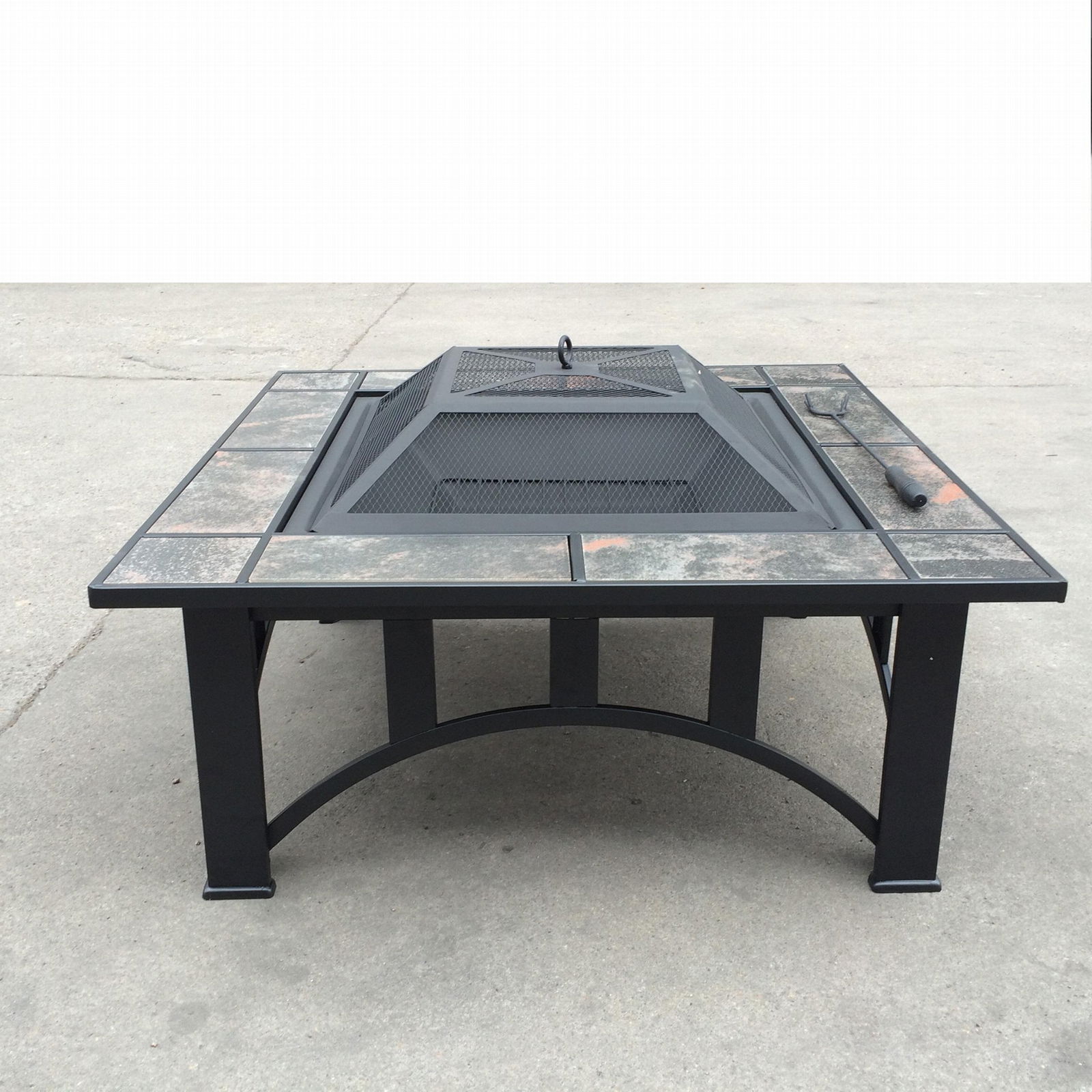 34" Ceramic Tile Firepit SJ-FT028 3