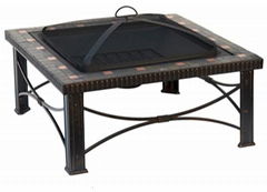 Copper pieces and Mosaic top Fire Pit SJ-FT199