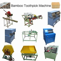 Bamboo toothpick production line