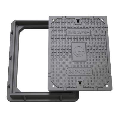 Heavy Duty Manhole Cover 600x450mm 40 ton Load 2