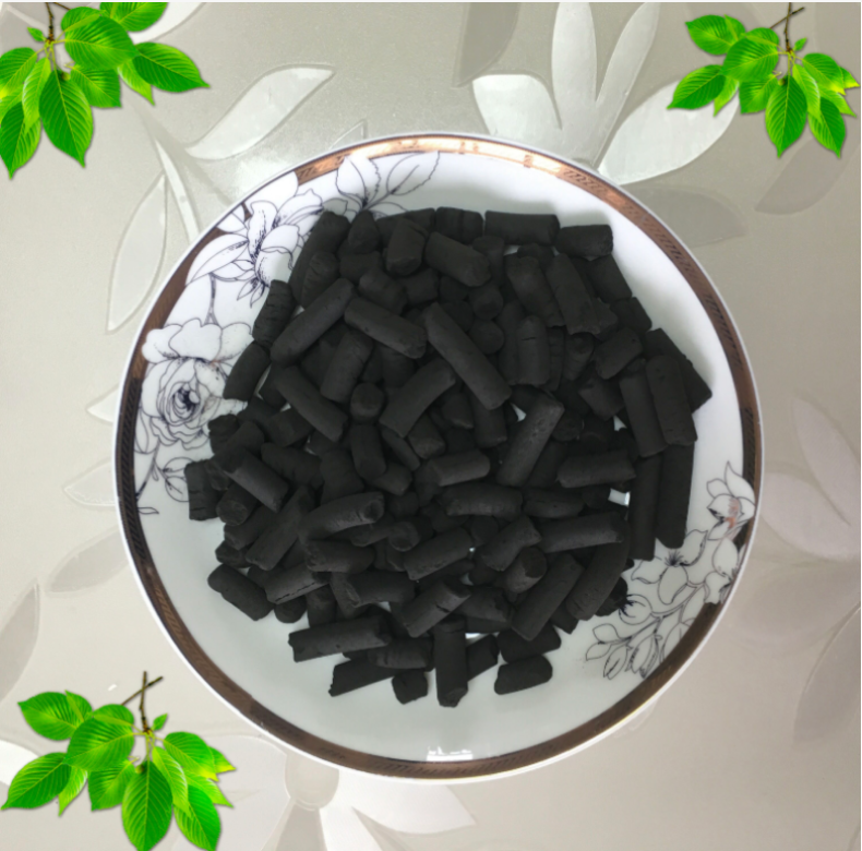 the coal base of ioding800mg/g used for air purifiture 3