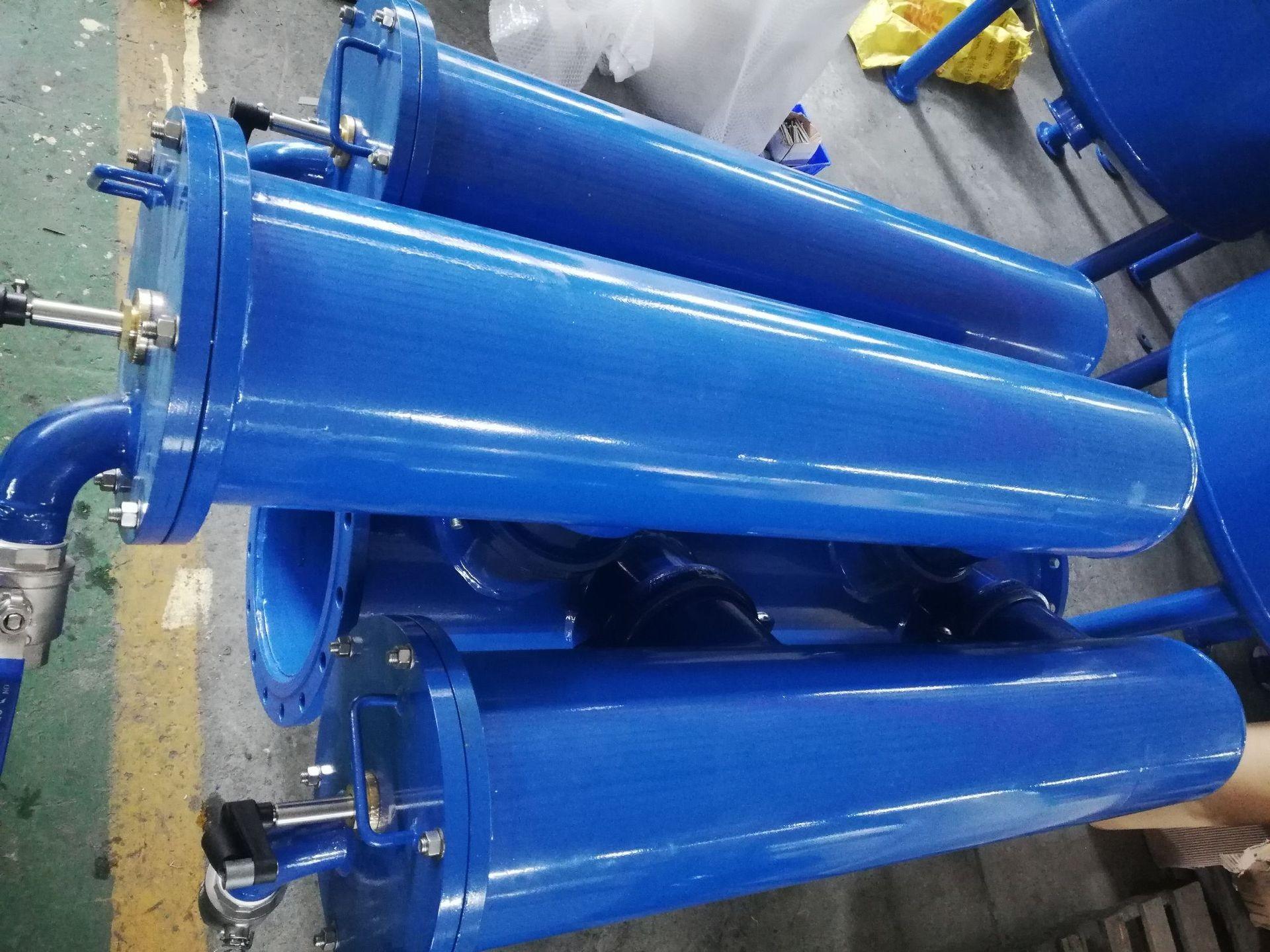 供应灌溉半自动自清洗过滤器 手摇网式过滤器 半自动网式过滤器 3