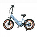 OS-CT29 20'' electric bike  folding ebike 19.2ah battery