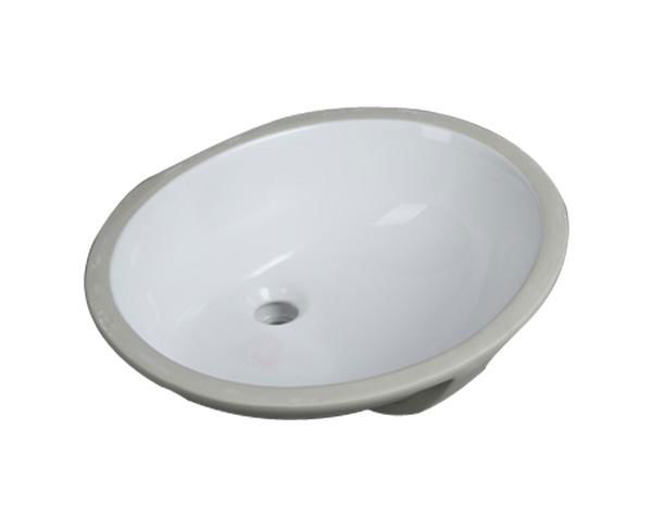 17“x14" Undermount Oval Sink