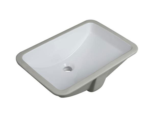 18"x12" Premium Rectangle Bathroom Sink