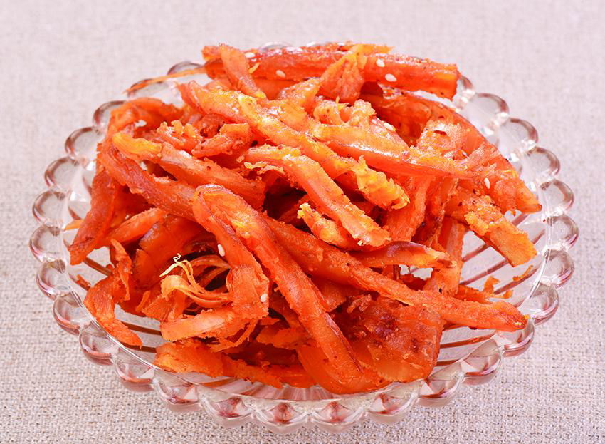 spicy shredded squid