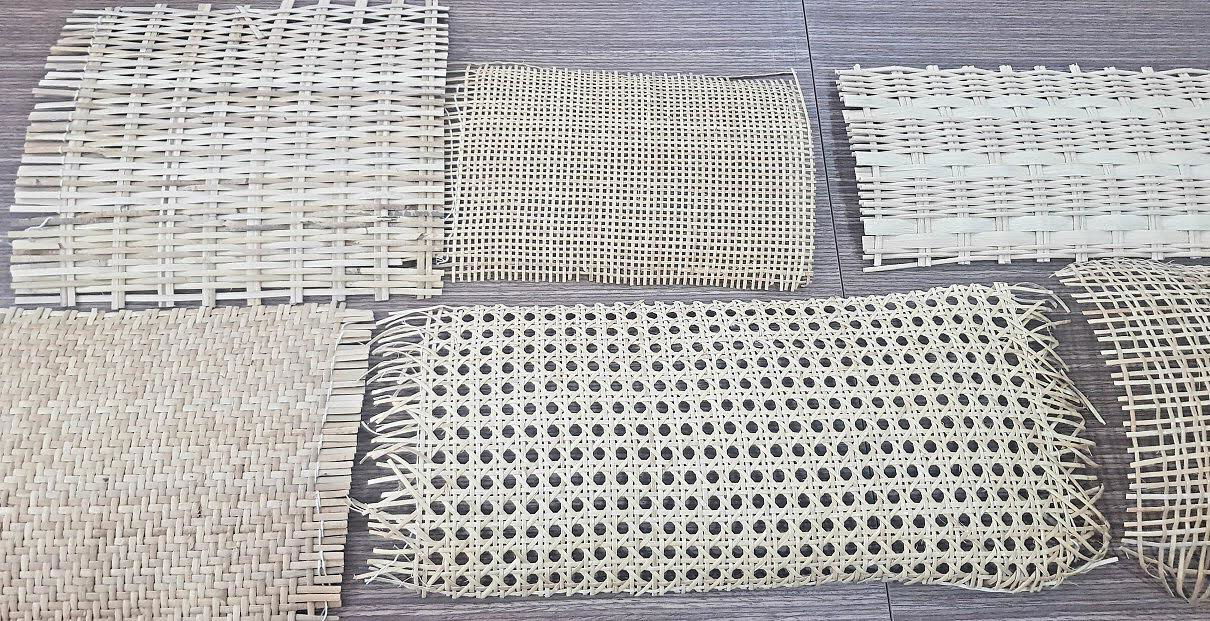 2022 Eco- friendly Rattan Mesh Webbing Best Quality rattan Cane Rattan Webbing 2