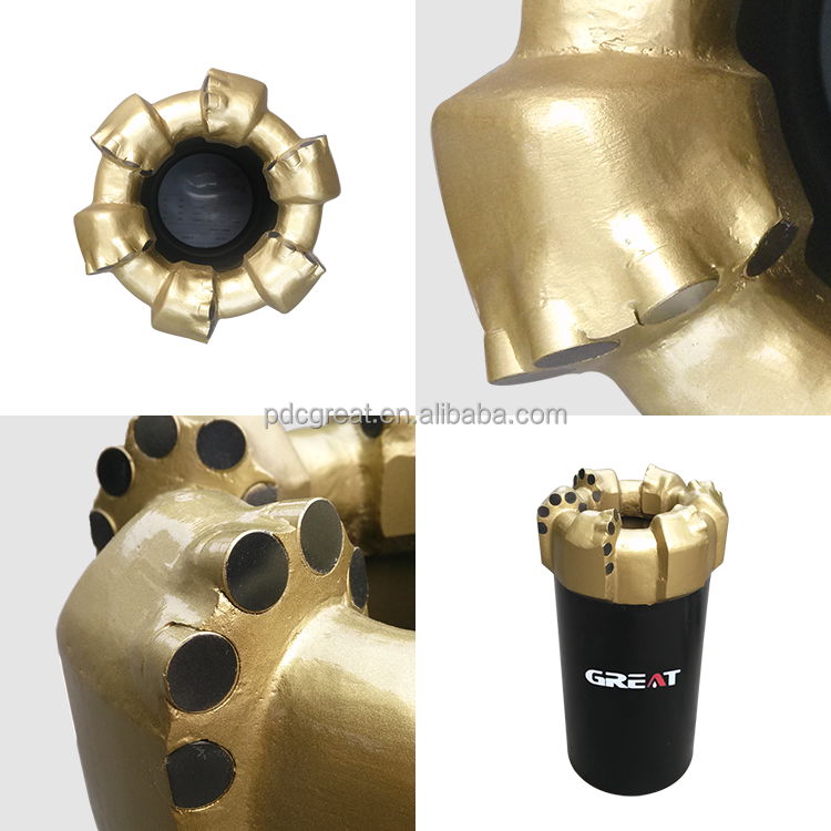 8 1/2"RC PDC bit diamond bits for hard rock drilling 2