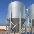 養殖鍍鋅板料塔 全自動供料罐 豬舍自動化上料系統
