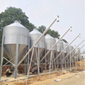 养殖镀锌板料塔 全自动供料罐 猪舍自动化上料系统 2