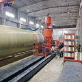 Whole set of fiberglass composite GRP/FRP pipe winding machine