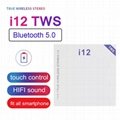 12 TWS Wireless Headsets Bluetooth V5.0  4