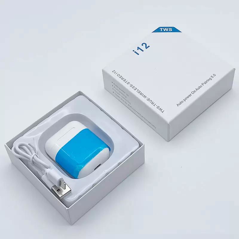 12 TWS Wireless Headsets Bluetooth V5.0  2