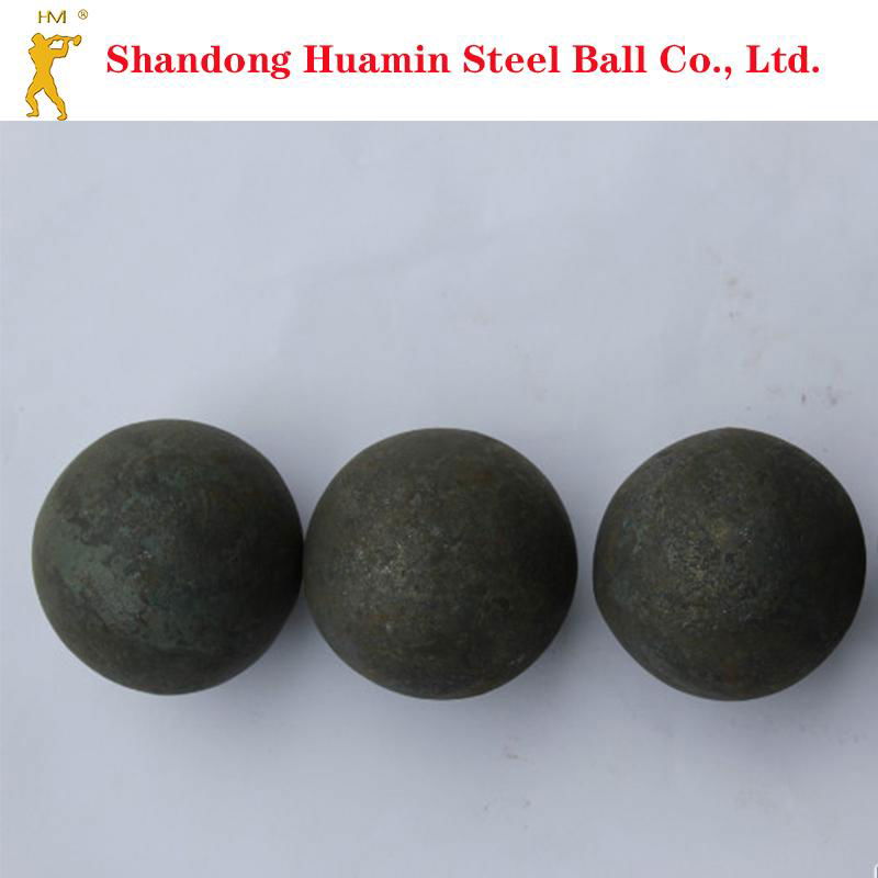 Low Grinding Consumption Forged Grinding Steel Ball for Mining 3