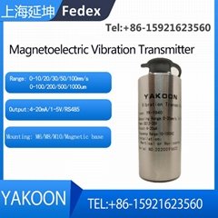 Vibration Sensor Transmitter Velocity Displacement Shaft Vibration Monitoring