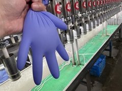 One-hundred-percent inspection for gloves