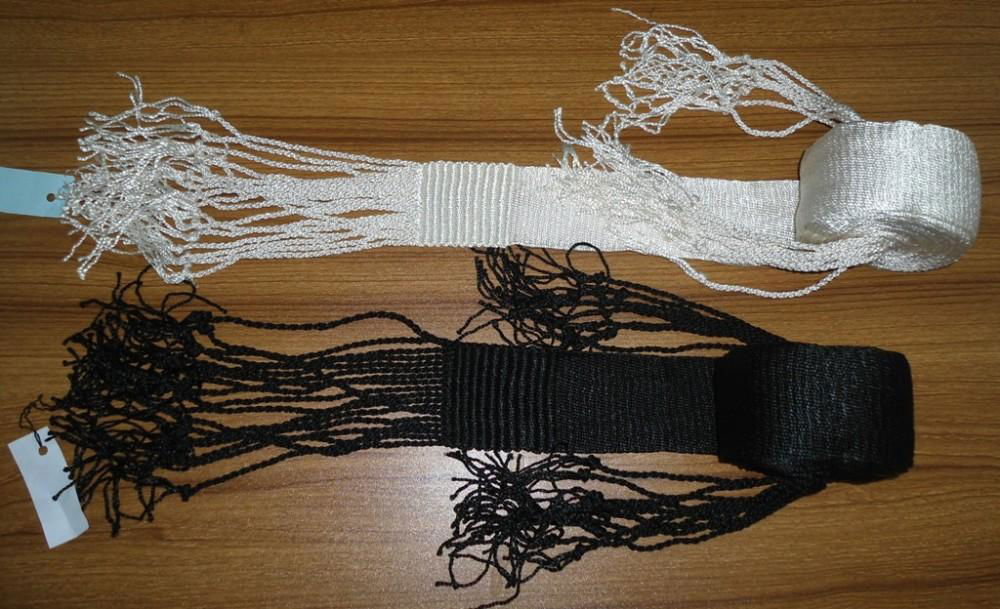 工厂批发手工丝绸吊袜带，吊袜带仪式腰带，手工钩针吊袜带 4