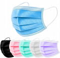 Non-woven 3-layer dust mask disposable protective medical N95 respirator mask 2