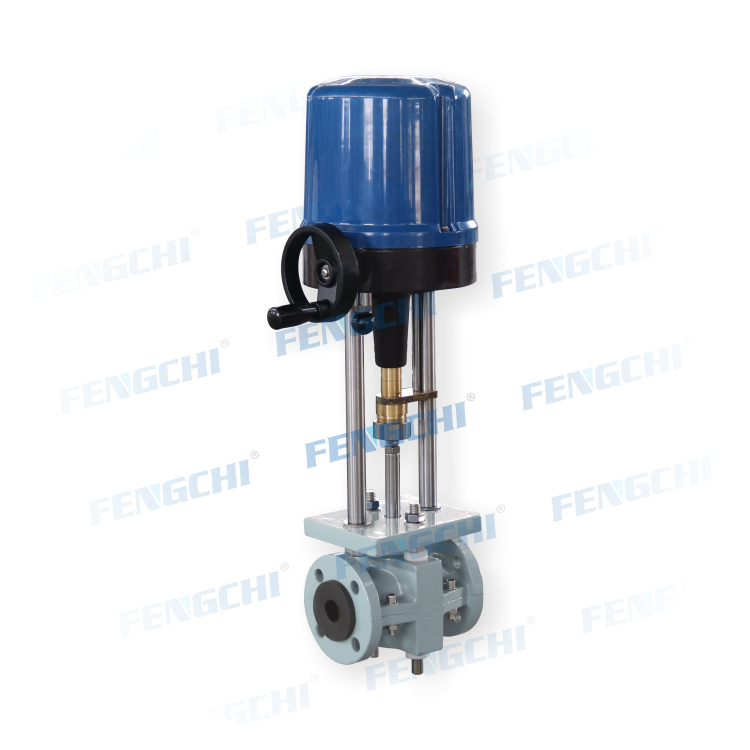 Electric Actuated Pinch Valve with Electronic Positioner FCEEO