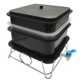 15L Black Portable Home Kitchen Worm