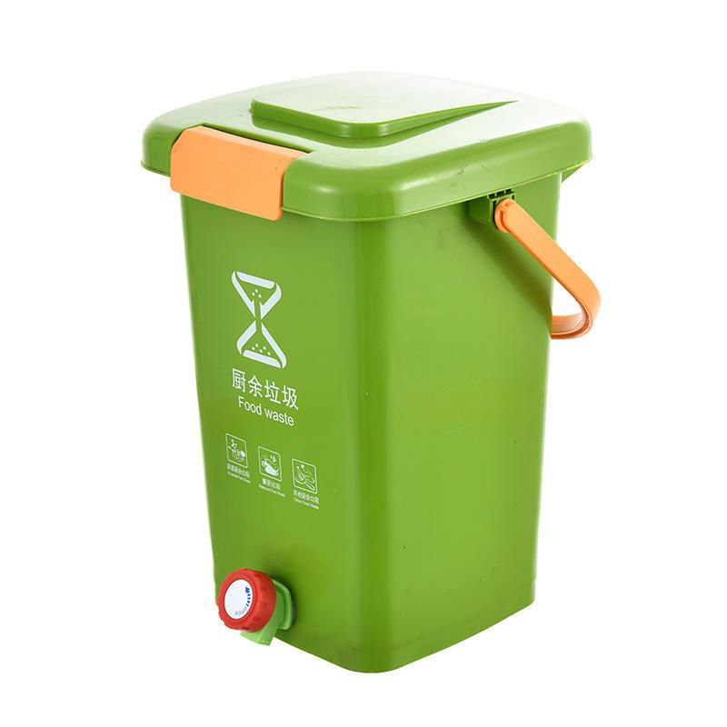 Portable compost bucket 15 liter  bokashi plastic compost bin