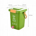 10 Plastic Waste Bin Indoor Compost Bin