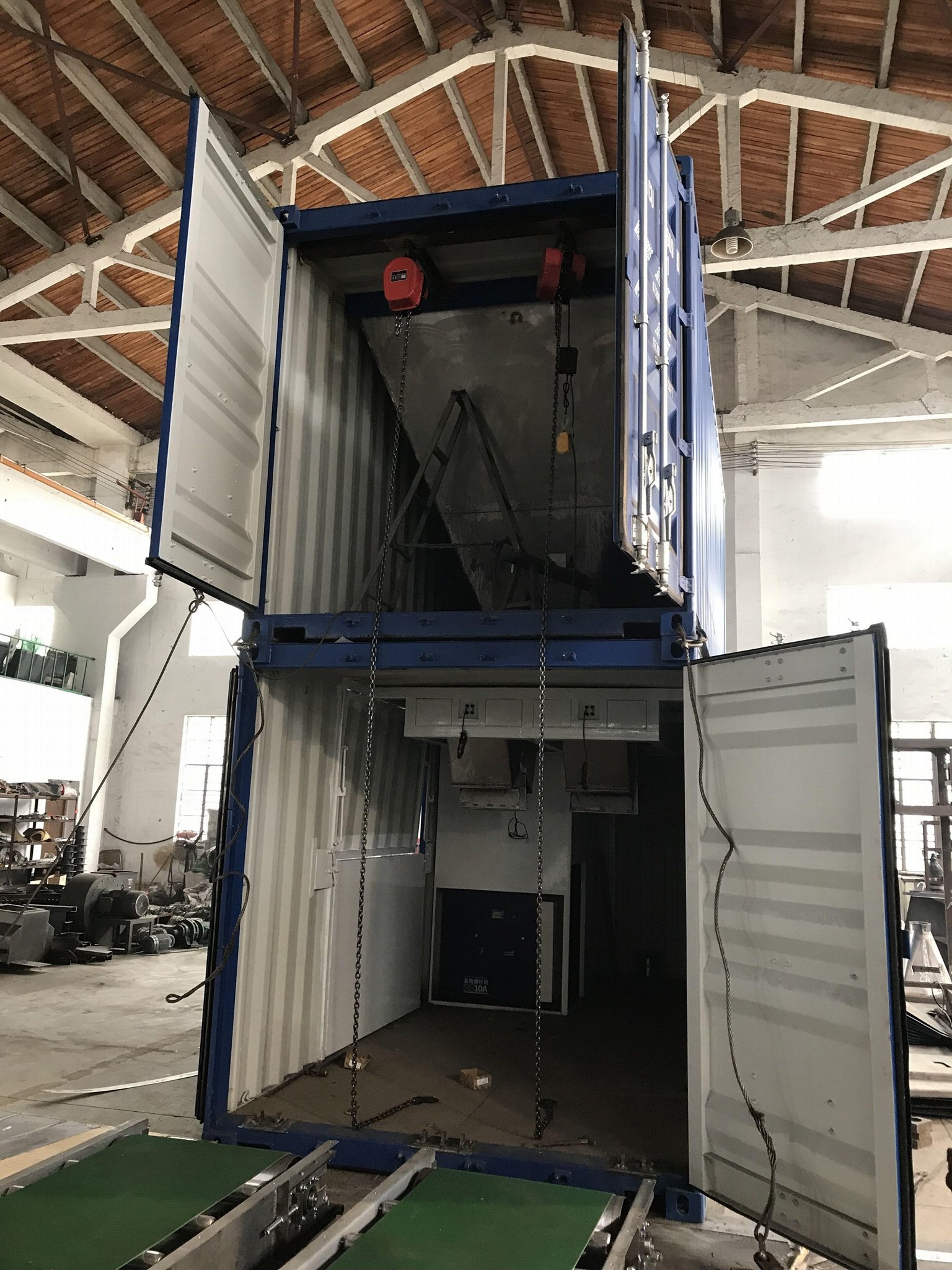 Movable Containerised Bagging System, Mobile Bagging Unit,Containserized Bagging