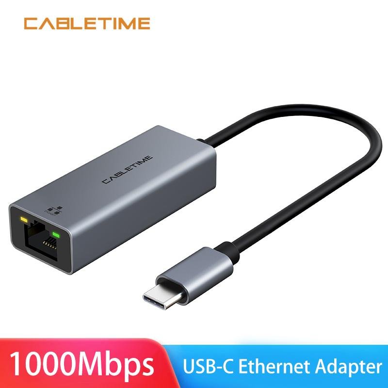 USB3.0 A to RJ45 1000Mbps Ethernet Adapter,Space Grey 2
