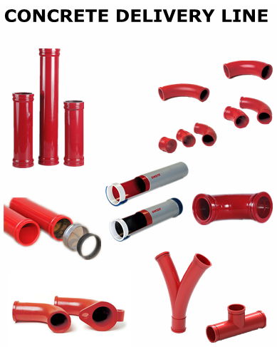 Concrete Pump pipe line parts