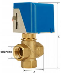 VA7010风机盘管电动三通阀