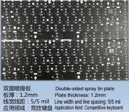 Double-sided OSP board 4