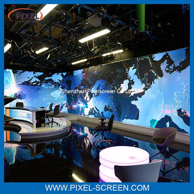 P1.25 P1.53 P1.667 P2 P2.5 indoor led screen with front service  3