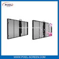 P3.91 outdoor transparent led screen for media facade advertising 3