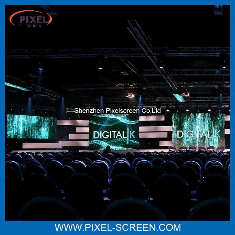 P2.5 3840Hz refresh rate rental led screen with front service 4