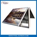 P6.67 outdoor waterproof front service led screen big video wall