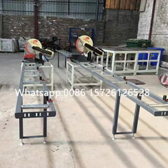 Single Head Cutting Saw Aluminum Window Fabrication Machine