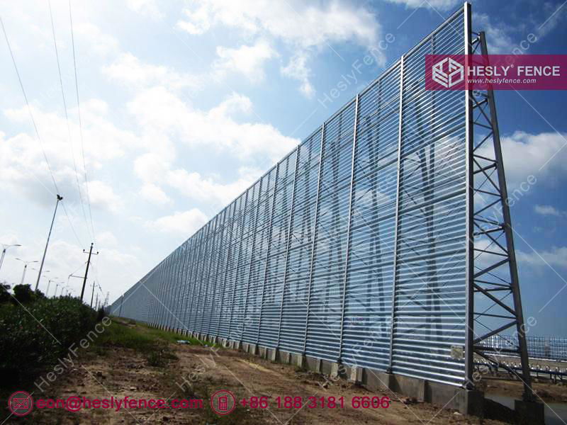 Steel Wind Break Fence 3