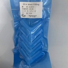 韓國CF進口PFA對焊變徑直通WR0806 