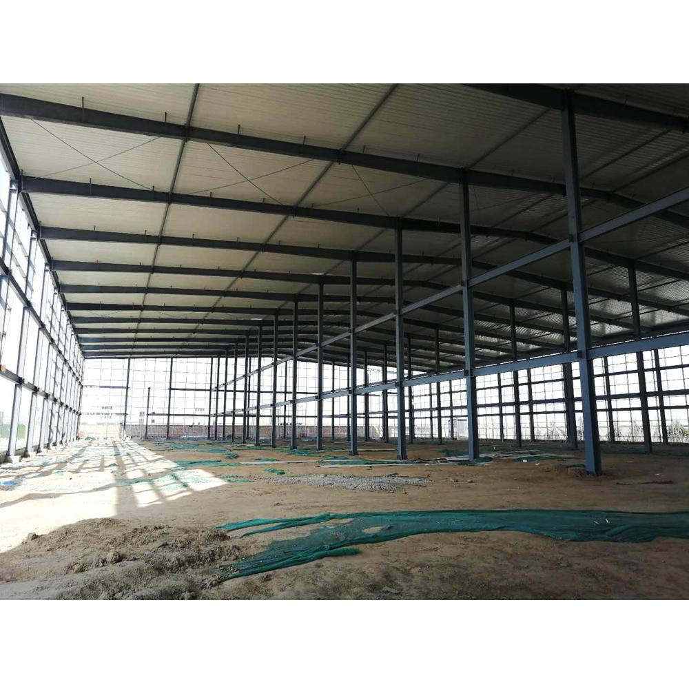 China light Prefabricated steel structure workshop construction building 3