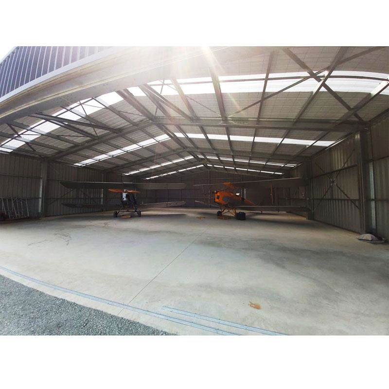 Prefabricated Modular steel structure Cheap Aircraft Hangar